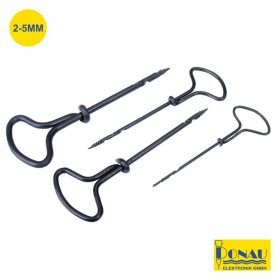 Conjunto De 4 Verrumas Manuais 2-3-4-5Mm Donau