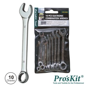 Conjunto De 10 Chaves De Bocas Proskit