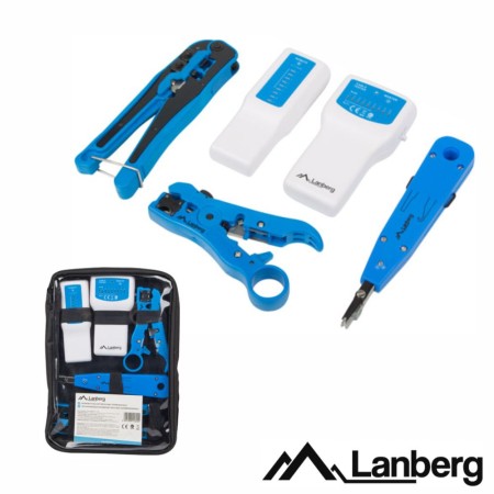 Conjunto De Ferramentas De Rede Lanberg