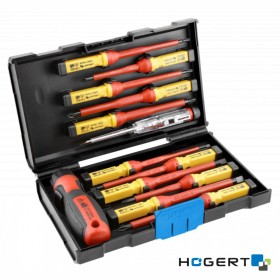 Conjunto De 13 Chaves Vde 1000V E 1 Busca-Polos Hogert Conjunto De 13 Chaves Vde 1000V E 1 Busca-Polos Hogert