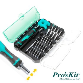 Conjunto Chave De Precisão C/ 23 Bits E Acessórios Proskit