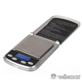Mini Balança Digital De Precisão - 500 G / 0.1 G Velleman