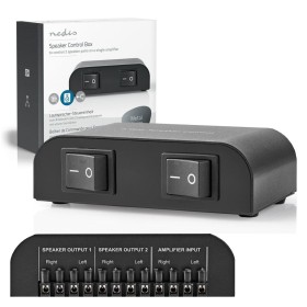 Comutador De Áudio 2 Vias Nedis