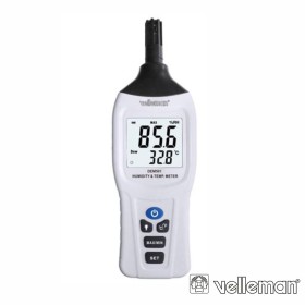 Medidor De Humidade Digital C/ Termómetro Velleman