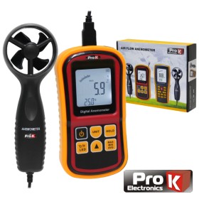 Anemómetro E Termómetro Digital Prok Anemómetro E Termómetro Digital Prok