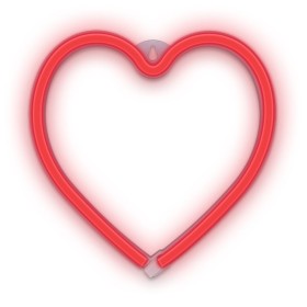 Luz Led Neon Em Forma De Coração