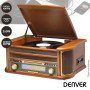 Gira-Discos 33/45/78Rpm Am/Fm/Cd/Cassete/Sd 2X5W Denver