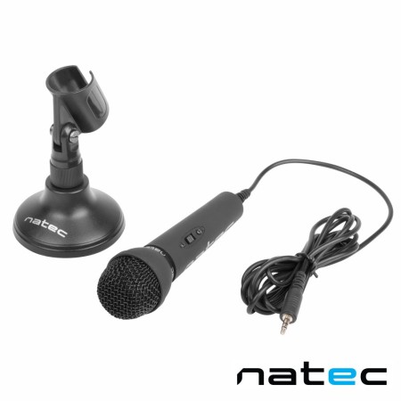 Microfone P/ Pc Jack 3.5Mm Natec