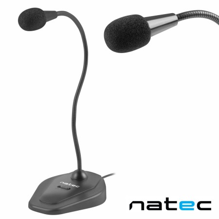 Microfone P/ Pc Jack 3.5Mm Natec