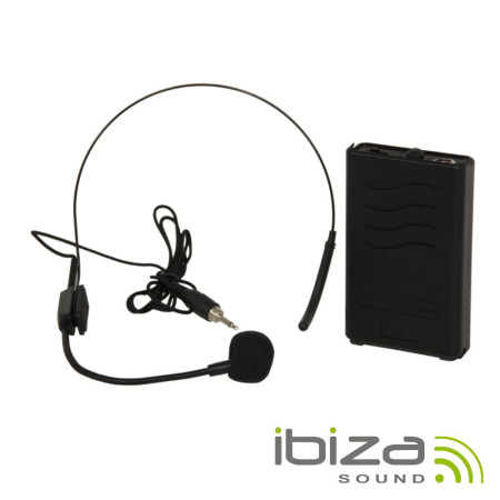 Microfone Para Headset C/ Transmissor Ibiza