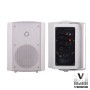 Conjunto 2 Colunas 5" Passiva+Amplificada 80W Usb Vsound