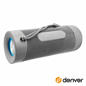 Coluna Bluetooth Portátil 2X5W Aux/Usb/Microsd Denver