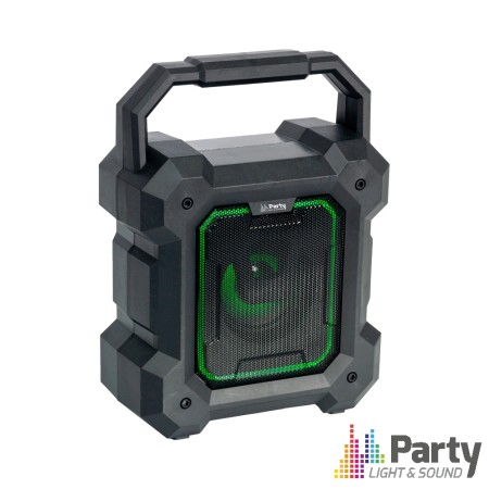 Coluna Amplificada Portátil 3" Com Efeitos Led Party