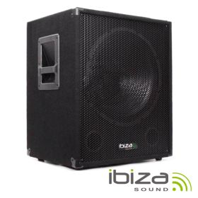 Grave Subwoofer Bi-Amplificado 18" 1200W Ibiza