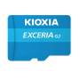 Micro sd kioxia 256gb exceria g2 w - adaptador