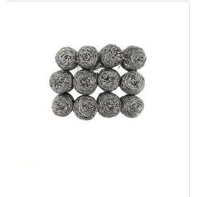 Esfregão arame nº 5 - 25 unidade Bola Inox