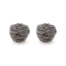 Esfregão inox 2 bolas de 40 gr. Bola Inox