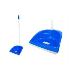 Pá do Lixo Ergonómica c/ Borracha e Cabo Alto Pá do lixo ergonomica c/borracha e cabo alto