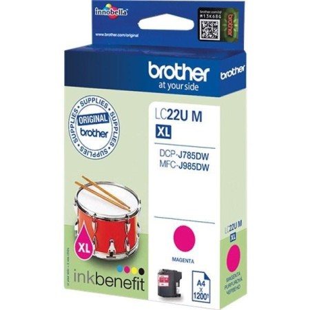 Brother LC22UMBP (LC22UMBP) Tinteiro ORIGINAL Magenta