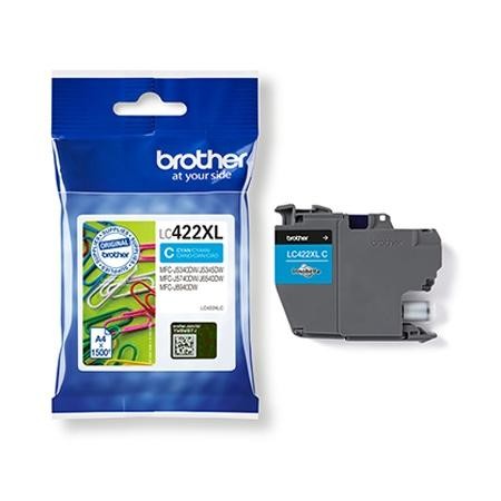 Brother LC422XLC (LC422XLC) Tinteiro ORIGINAL Cyan