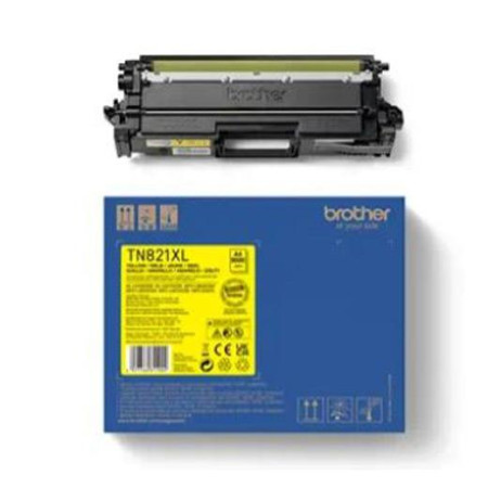 Brother TN821XXLY (TN821XXLY) Toner ORIGINAL Amarelo