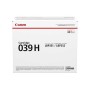 Canon 039H (0288C001) Toner ORIGINAL Preto