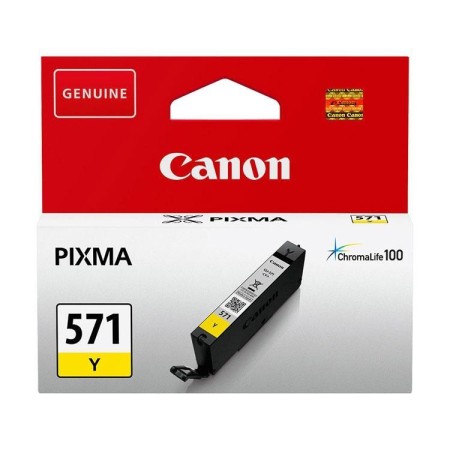 Canon CLI-571Y (0388C001) Tinteiro ORIGINAL Amarelo