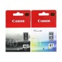 Canon PG40+CL41 Pack (0615B043AA) Tinteiro ORIGINAL Preto