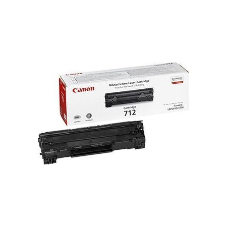 Canon CRG712 (1870B002AA) Toner ORIGINAL Preto