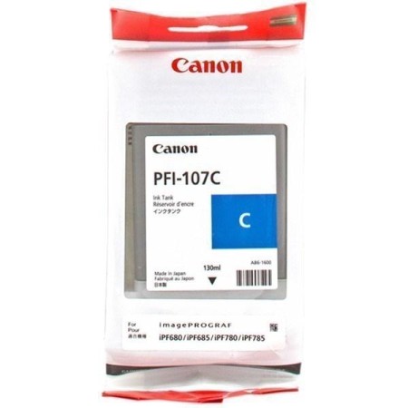 Canon PFI107C (6706B001AA) Tinteiro ORIGINAL Cyan