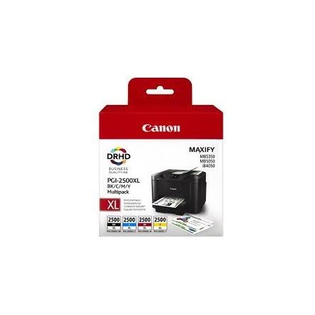 Canon PGI-2500XL Pack (9254B004/9254B006) Tinteiro ORIGINAL 4 Cores