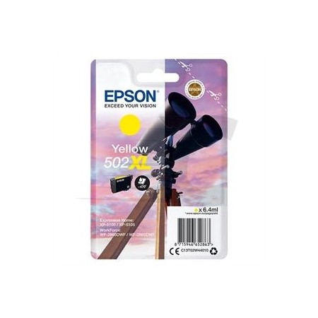 Epson Nº 502XL (C13T02W44010) Tinteiro ORIGINAL Amarelo