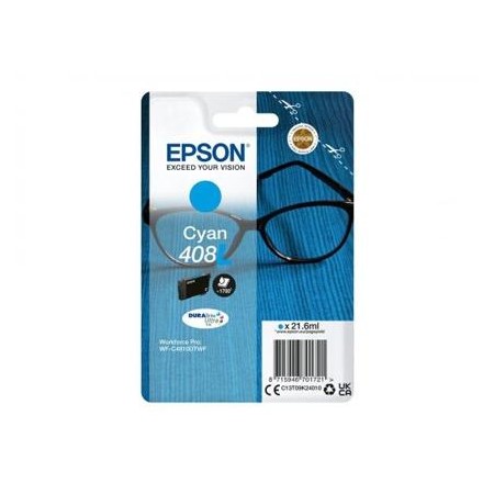 Epson Nº408L (408XL) (C13T09K24010) Tinteiro ORIGINAL Cyan