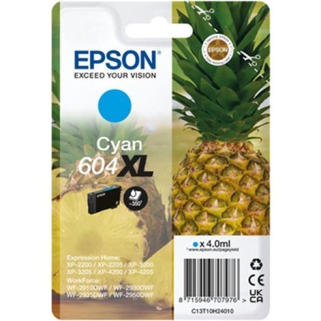 Epson 604XL (C13T10H24010) Tinteiro ORIGINAL Cyan