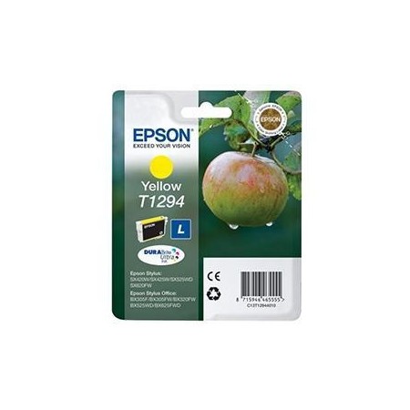 Epson T129 (C13T12944012) Tinteiro ORIGINAL Amarelo