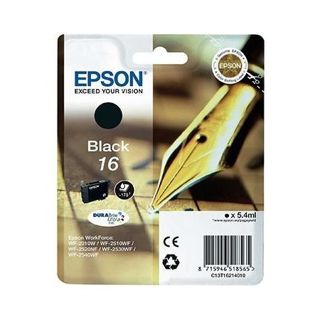 Epson Nº16 (C13T16214012) Tinteiro ORIGINAL Preto