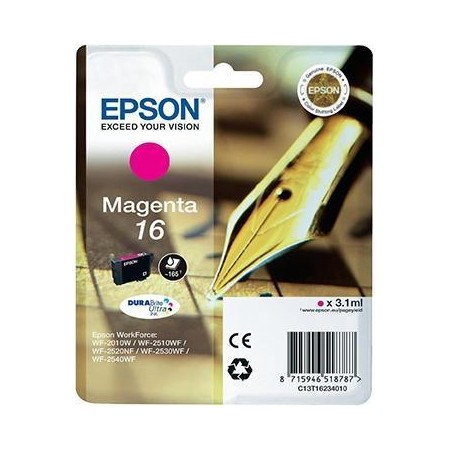 Epson Nº16 (C13T16234012) Tinteiro ORIGINAL Magenta