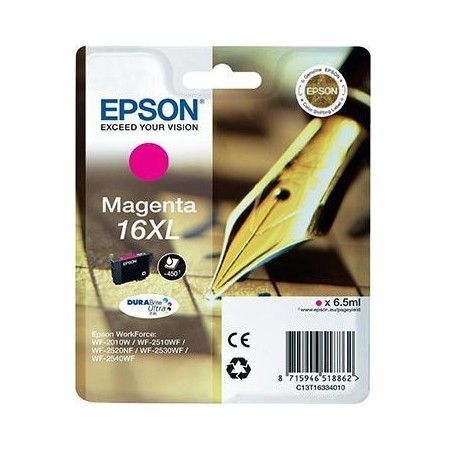 Epson Nº16XL (C13T16334012) Tinteiro ORIGINAL Magenta