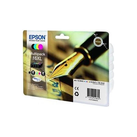 Epson Nº16XL Rainbow (C13T16364012) Tinteiro ORIGINAL 4 Cores