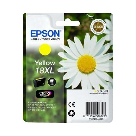 Epson Nº18XL (C13T18144012) Tinteiro ORIGINAL Amarelo