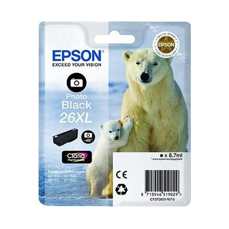 Epson 26XL (C13T26314012) Tinteiro ORIGINAL Preto