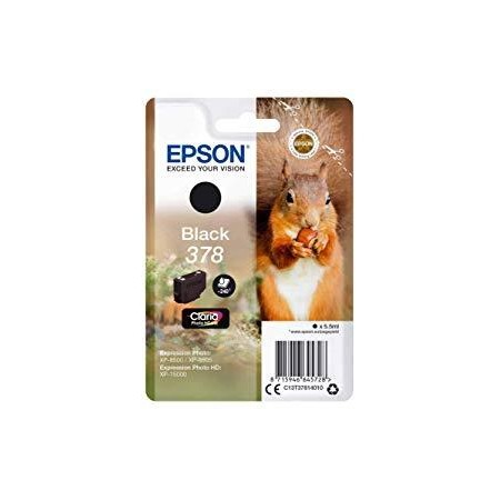 Epson Nº378 (C13T37814010) Tinteiro ORIGINAL Preto