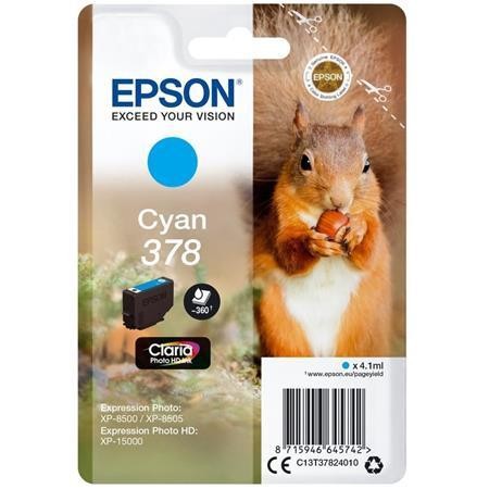 Epson Nº378 (C13T37824010) Tinteiro ORIGINAL Cyan