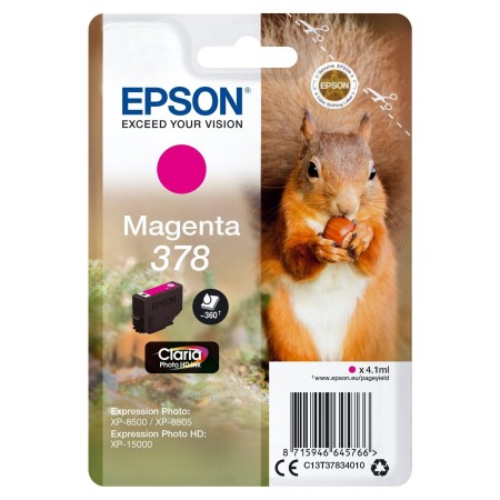 Epson Nº378 (C13T37834010) Tinteiro ORIGINAL Magenta