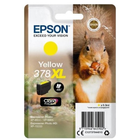 Epson Nº378XL (C13T37944010) Tinteiro ORIGINAL Amarelo