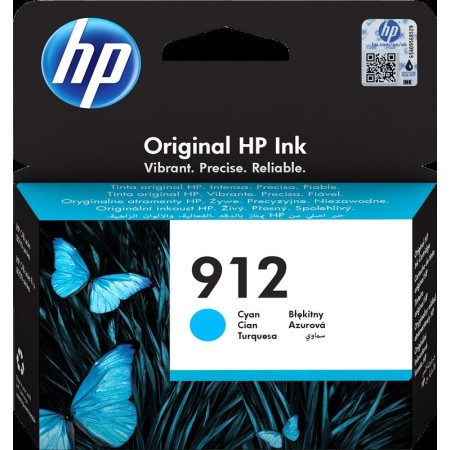 HP Nº912 (3YL77AE) Tinteiro ORIGINAL Cyan