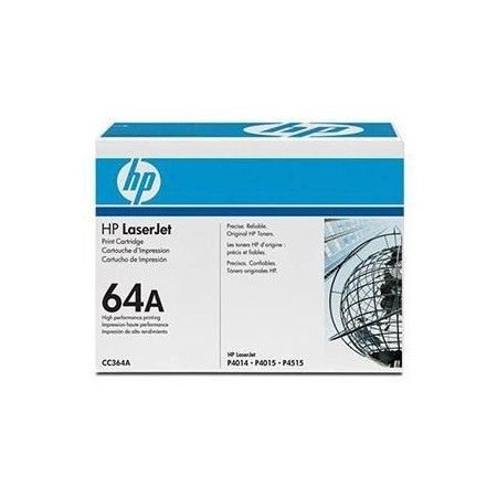 HP 64A (CC364A) Toner ORIGINAL Preto