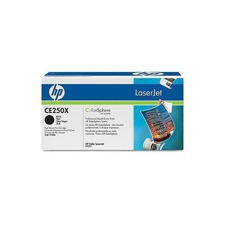 HP 504X (CE250X) Toner ORIGINAL Preto