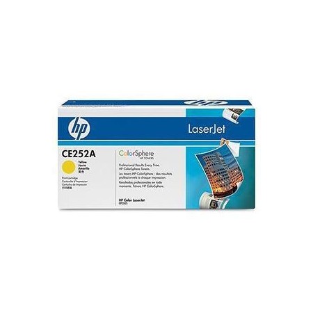 HP 504A (CE252A) Toner ORIGINAL Amarelo