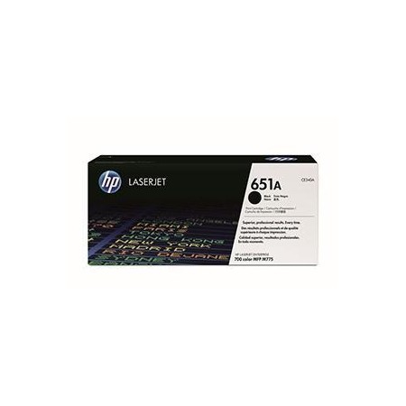 HP 651A (CE340A) Toner ORIGINAL Preto